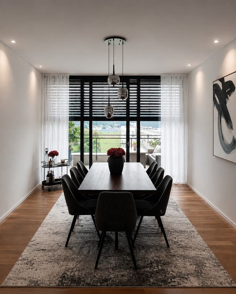 Maisonette Wohnung mit Blick auf Pilatus und 110 qm und 2 Terassen in Root (4)