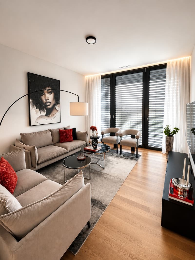 Maisonette Wohnung mit Blick auf Pilatus und 110 qm und 2 Terassen in Root (1)