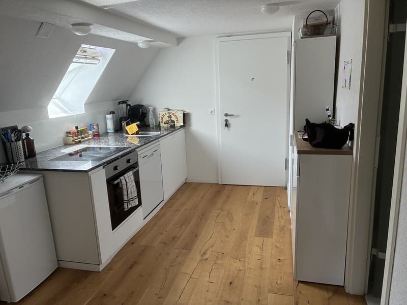 Charmante 1.5 Zimmerwohnung / Studio Nachmieter*in gesucht. Bezugsmöglichkeit ab 01. Oktober oder nach Vereinbarung (auch früher / später möglich). (1)
