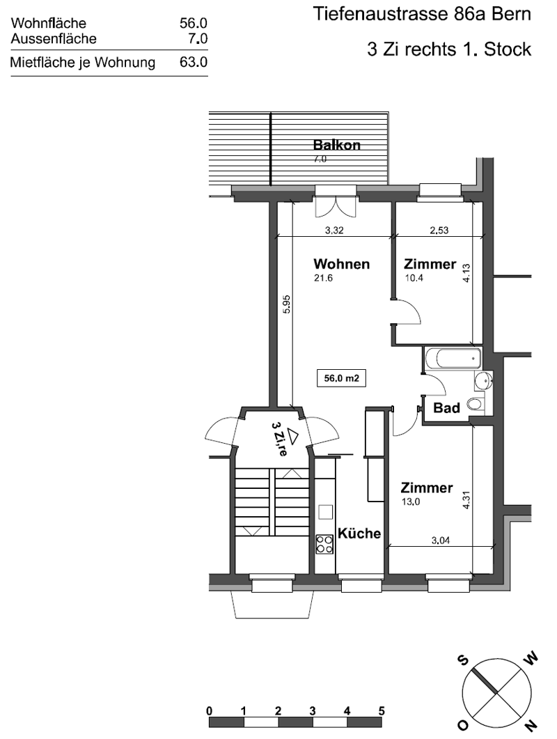 3 Zimmer Wohnung (6)