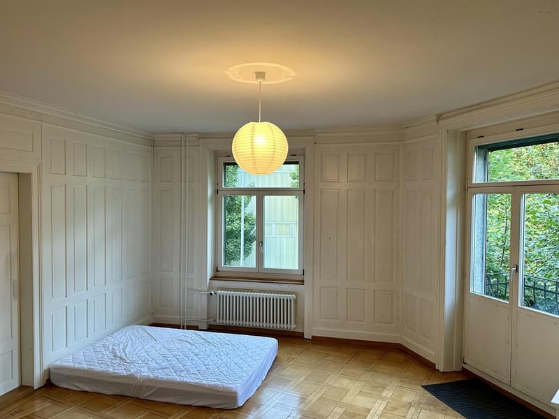 Helles, grosses WG-Zimmer mit Balkon in unkomplizierter Altbau-WG (1)