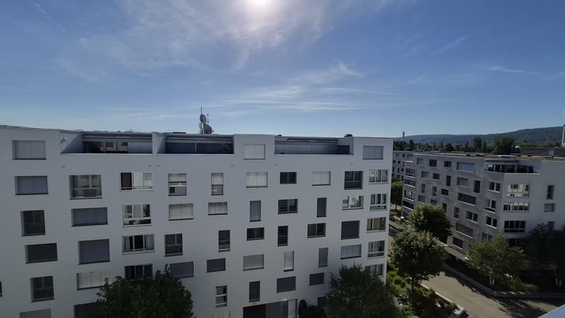 Stylish 1.5-Room Attic Apartment with large terraces in Glattpark, Opfikon (10)