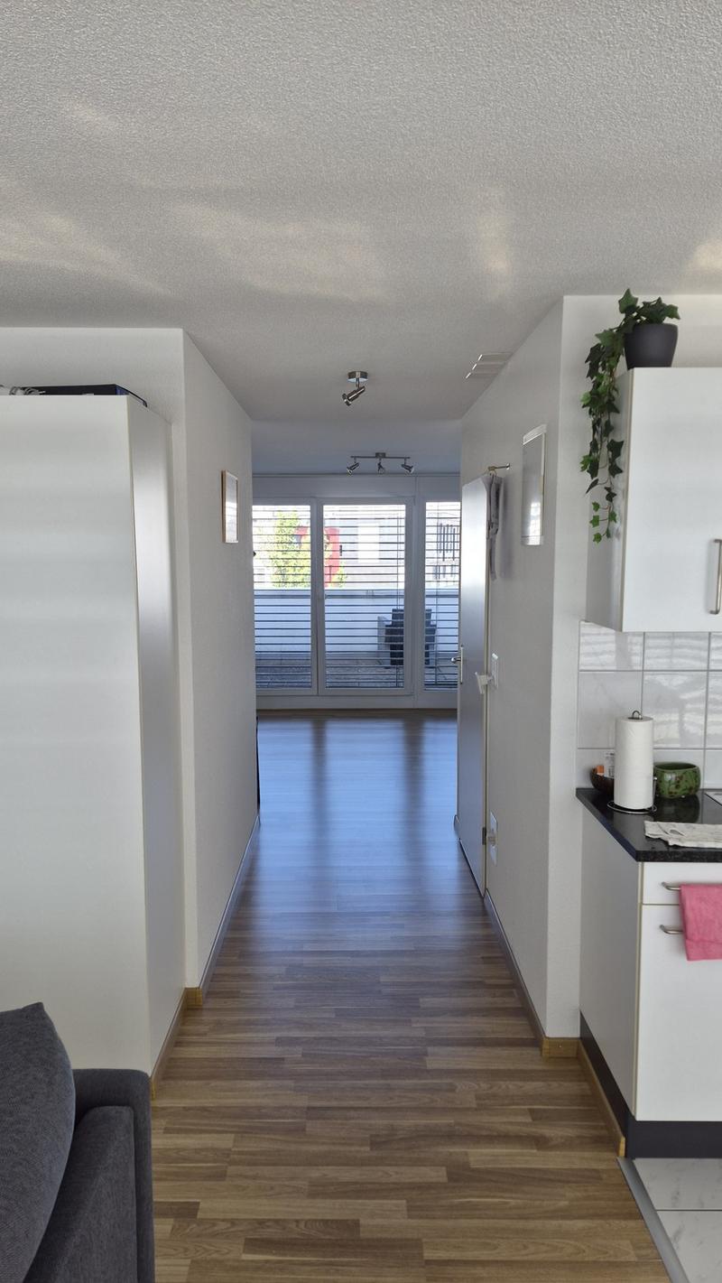 Stylish 1.5-Room Attic Apartment with large terraces in Glattpark, Opfikon (4)