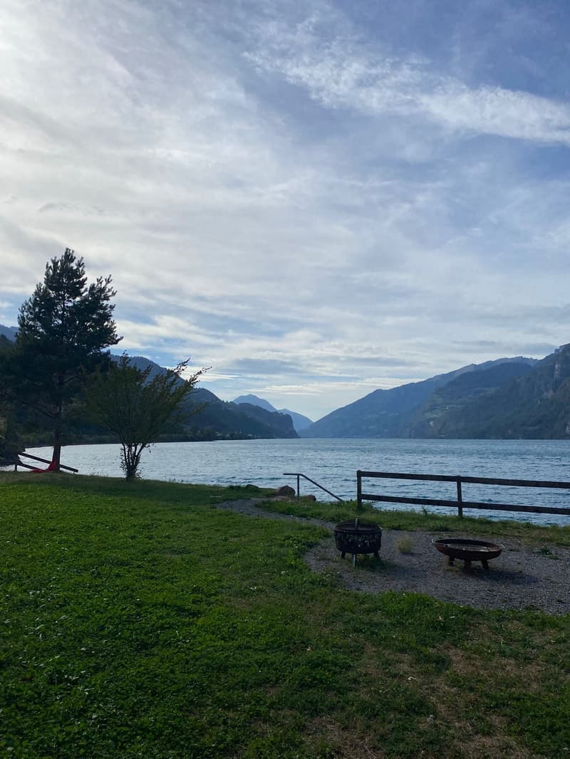 Garten mit direktem Seezugang