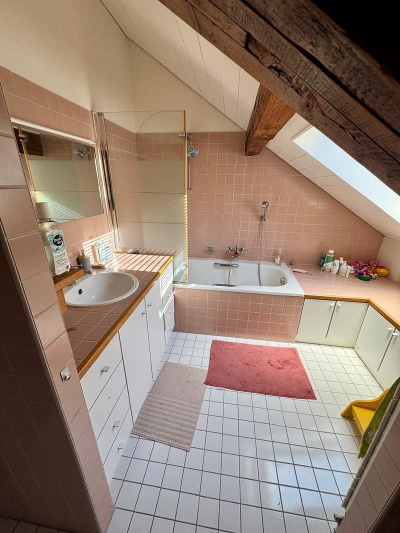 Grand Duplex de 4 Chambres au Cur de Nyon (9)