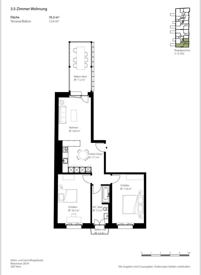 3.5-Zimmer-Wohnung mit Balkon an zentraler Lage (8)