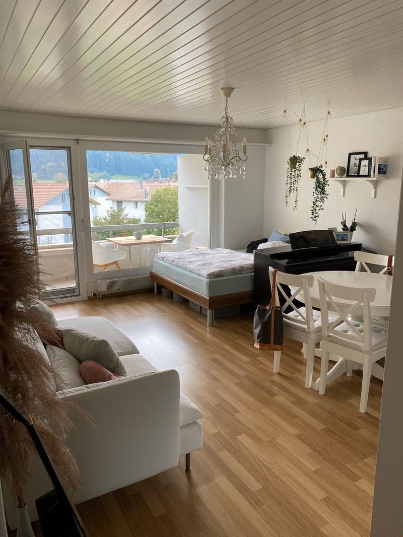 Gemütliche Wohnung mit Blick ins Grüne in Zäziwil (4)