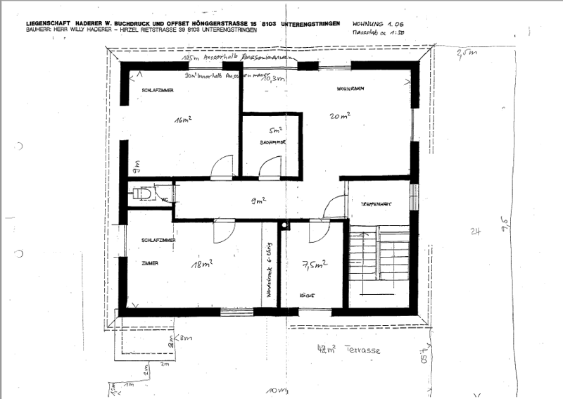 Grosszügige 3 1/2-Zimmerwohnung mit 60 m² Terrasse! (3)