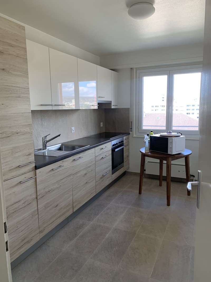 Beautiful well-lit flat close to UNIL and EPFL from Nov 15 -- search for female/couple roommate (up to 1 year sublet of single room) (3)
