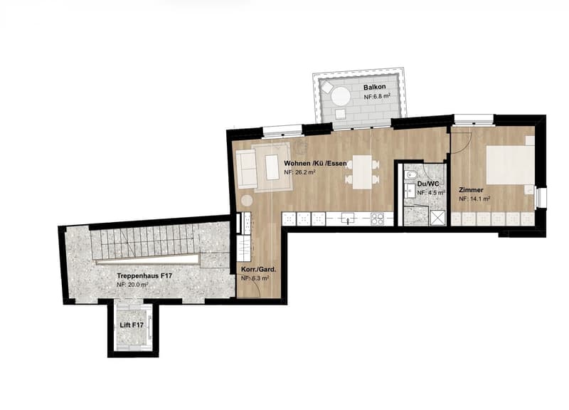 New apartment in new building in Seefeld (4)