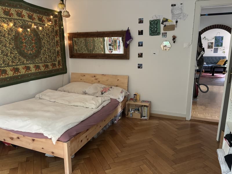 Möbliertes WG Zimmer (befristet bis Mai) zu vermieten (2)