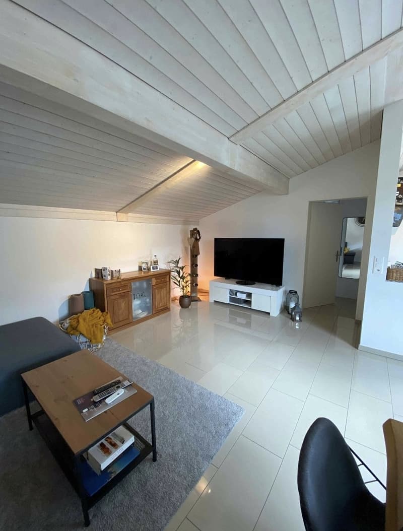 Helle 2.5-Zimmer-Dachwohnung in Root mit grossem Balkon Wohnen zum Wohlfühlen (3)