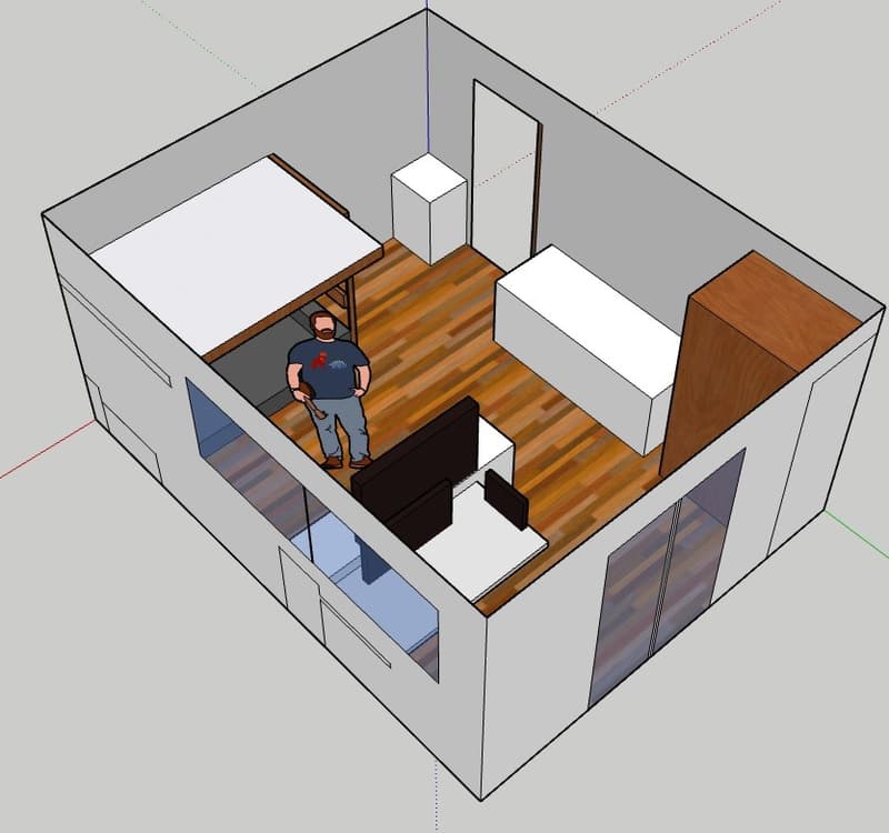 Freie Zimmer (temporär ca. 6 Monate) in Wohngemeinschaft (5)