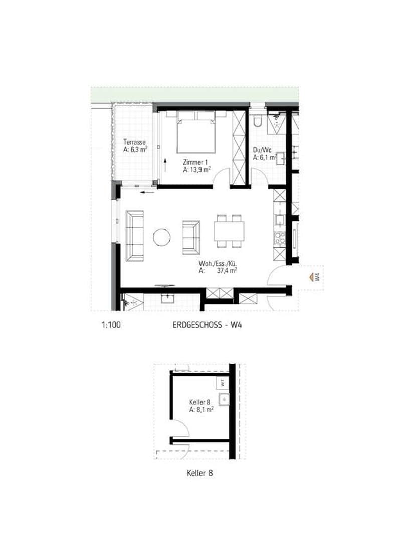 Lovely 2.5-room apartment available from the mid-November (5)