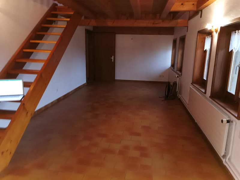 Grand studio 60 m² avec mezzanine, Neyruz (FR) (1)