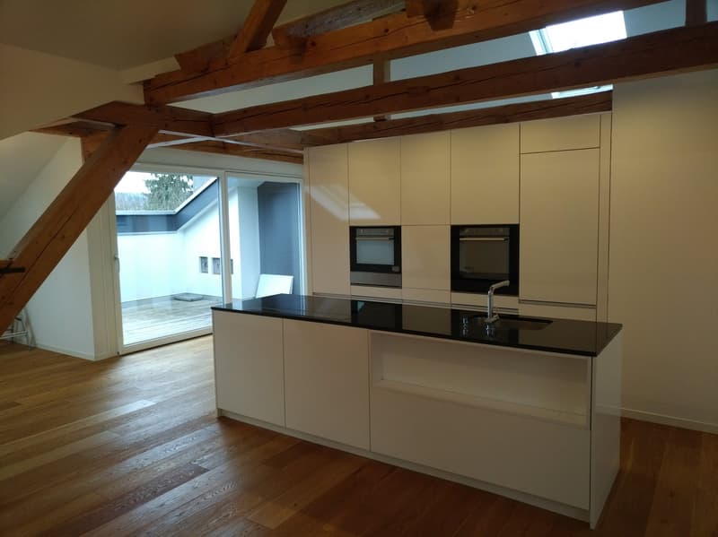 "Einzigartige Dachwohnung in stilvoll umgebauter Villa modern, grosszügig und mit viel Charme" (6)