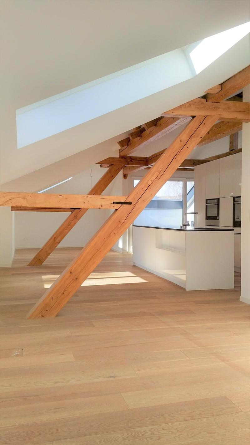 "Einzigartige Dachwohnung in stilvoll umgebauter Villa modern, grosszügig und mit viel Charme" (7)