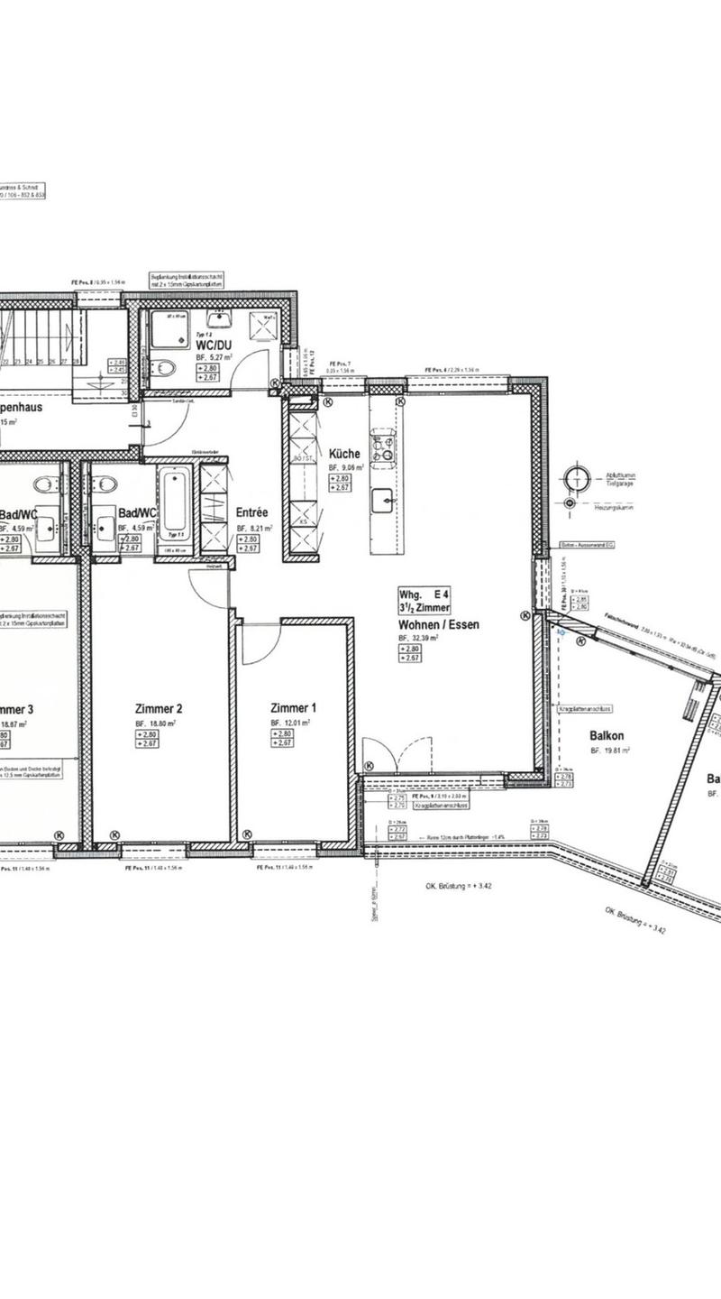 Helle 3,5-Zimmer-Wohnung mit Balkon in Adliswil verfügbar ab 1. November 2026 (7)