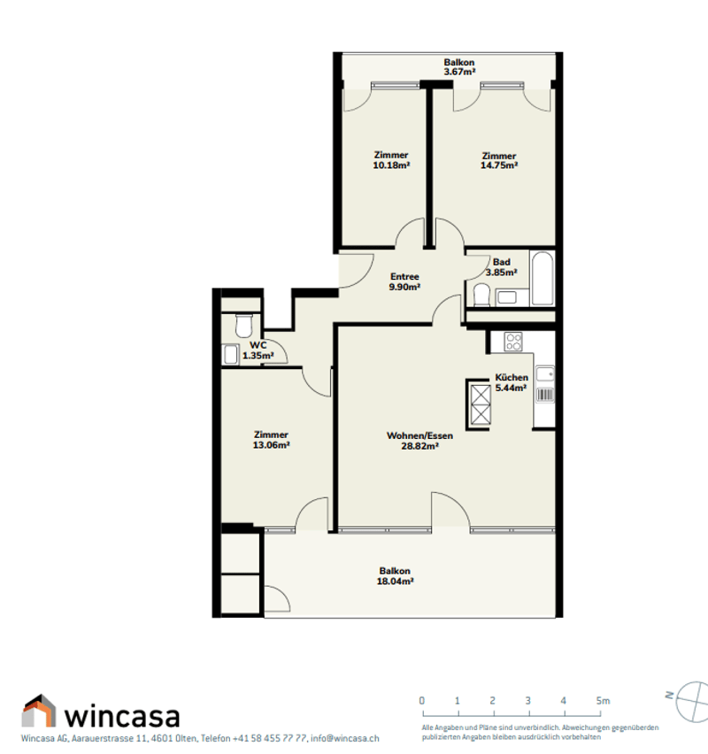 unfurnished room in a shared flat (2)
