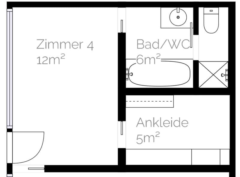 Zimmer in WG-Haus mit Garten per Nov/Dez (oder nach Vereinbarung) (3)