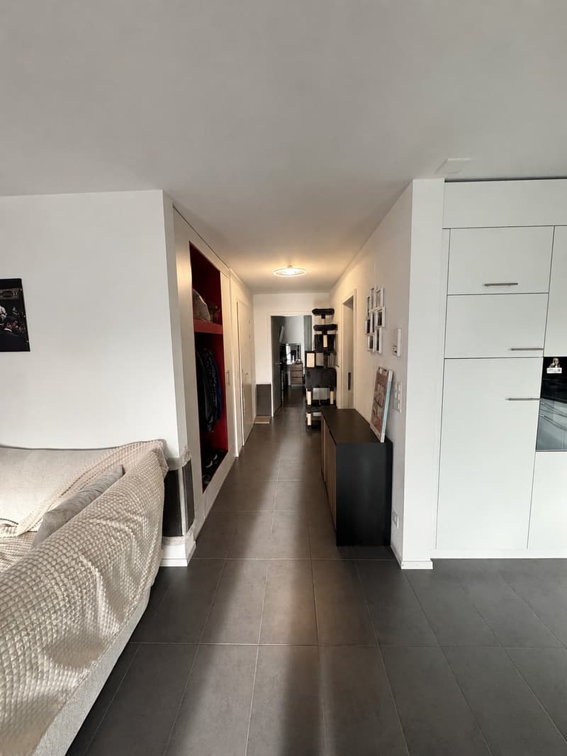 Appartement à louer à Düdingen 2.5 pièces intérieur 67 m' avec terrasse de 17,8 m2 (4)