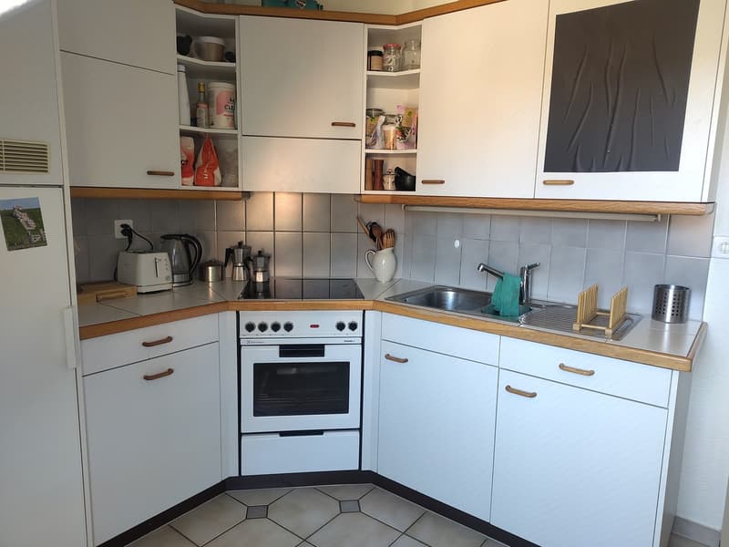 Möblierte Dachwohnung mit Galerie im Breitsch befristete Untermiete (4)