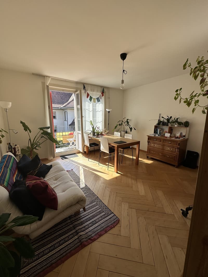 Sublet October 2026: 2.5-room flat, fully furnished, centrally located in Bern (1)