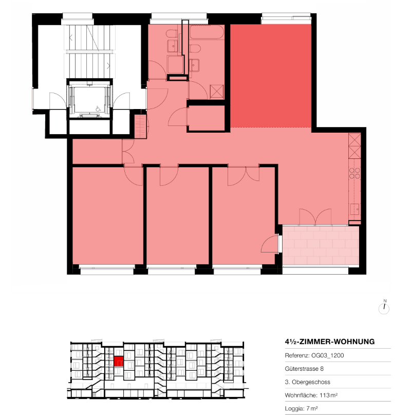 WG-Zimmer an zentraler Lage in Schlieren/shared flat in Schlieren (3)