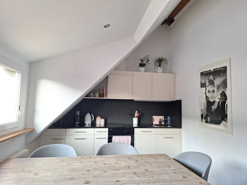 Wunderschöne 2.5-Zimmer-Dachwohnung nahe Bahnhof Dietikon (2)