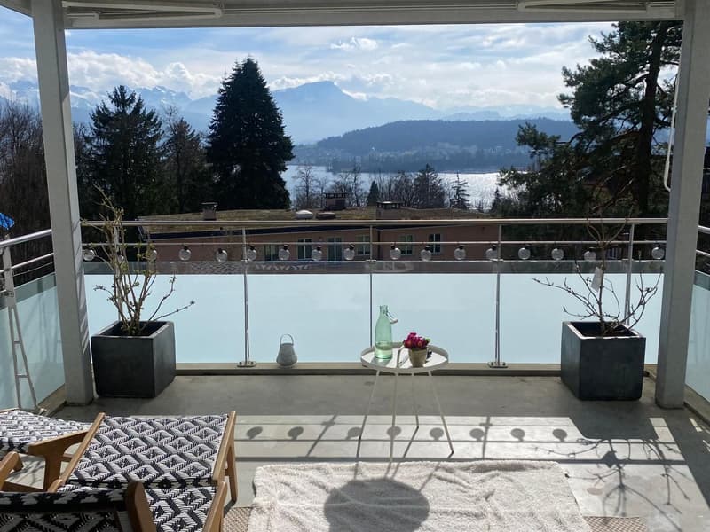 Bright & Spacious Apartment with Stunning Lake and Mountain Views in Lucerne (2)