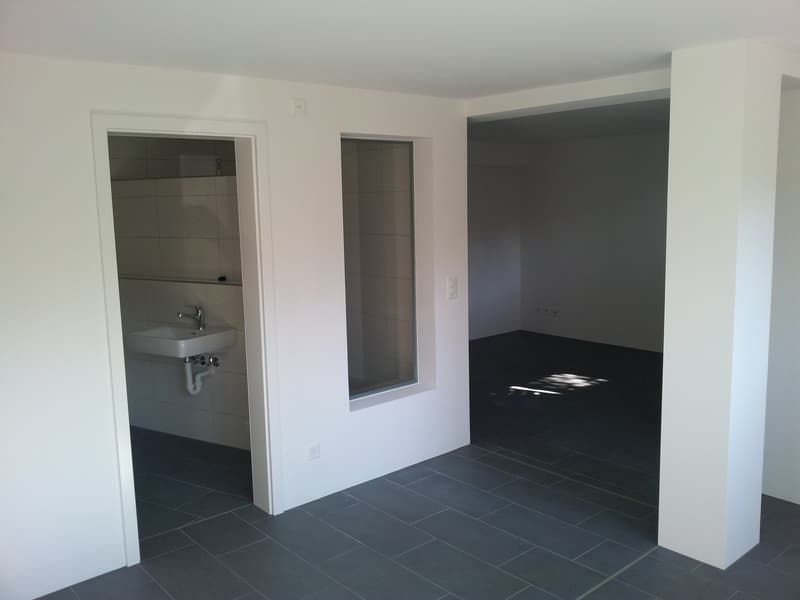 Bad und Schlafzimmer