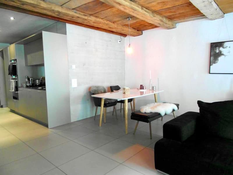 Charmante Altstadt-Loftwohnung Altbau trifft modernes Design (5)