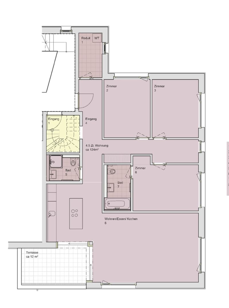 moderne 4.5-Zimmer Wohnung in Jona (12)