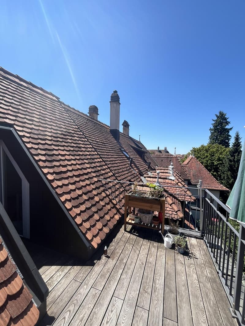 Charmante und Ruhige Dachwohnung (3)