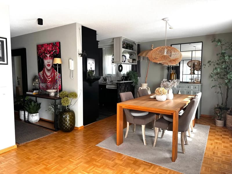 Helle und grosszügige 2½-Zimmerwohnung mit grossem Balkon in Kirchdorf AG (5)