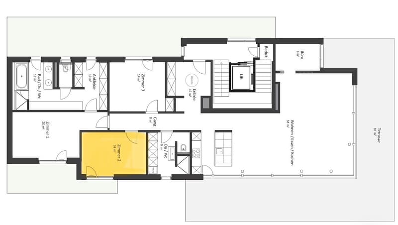 WG-Zimmer in sonniger Wohnung (7)