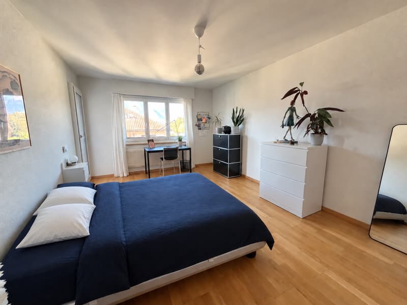 Möblierte 2.5-Zimmer-Wohnung mit Balkon & Bergblick 5 Min. vom See (4)