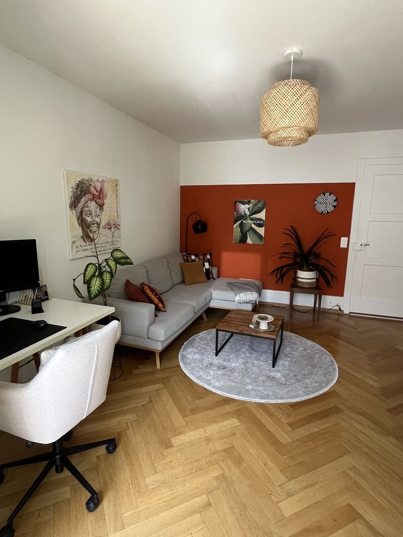 Schöne 2.5 Zimmerwohnung im Breitsch zur Untermiete (2)