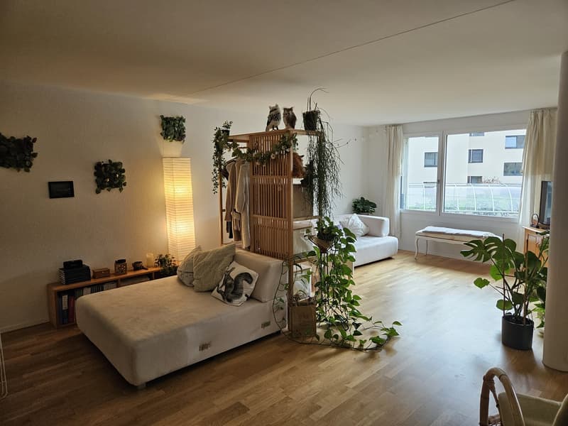 3,5 ZiWohnung stadtnah und grün in Kleinwabern (2)