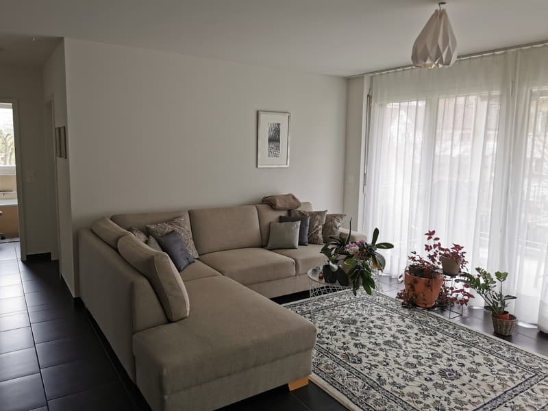 Furnished 3.5-Room Apartment for Sublease in Zurich Schwamendingen-Stettbach (2)