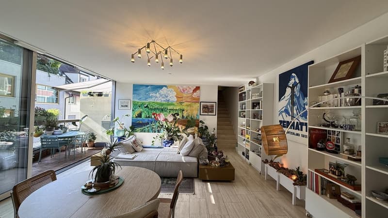 3.5-room duplex apartment, fully furnished (6)