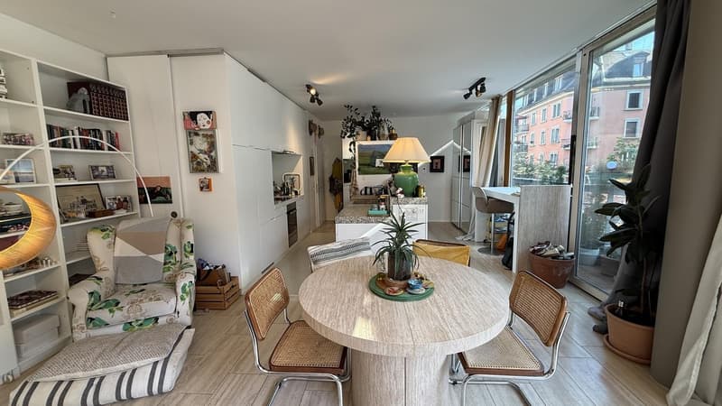 3.5-room duplex apartment, fully furnished (3)
