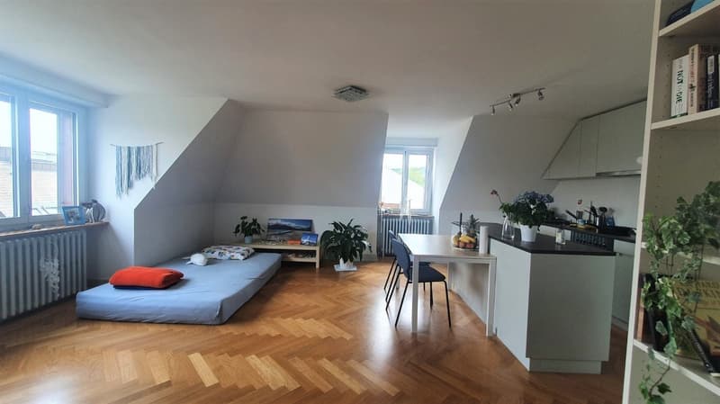Befristet - Sonnige 2,5 Zimmer Wohnung im Kreis 6 - Temporary - Sunny 2.5 Room Flat in District 6 (2)