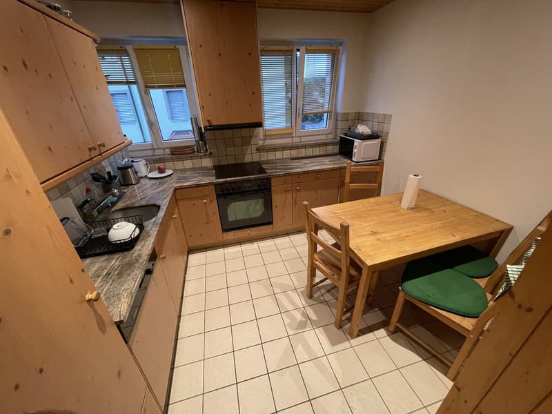 Möbliertes 14m² WG-Zimmer mit Balkon & Riesenterrasse in Neuaffoltern (5)