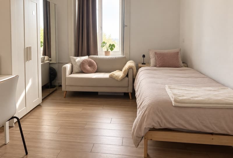 1 Studio in Schwamendingenstrasse Oerlikon from 1 October (1)