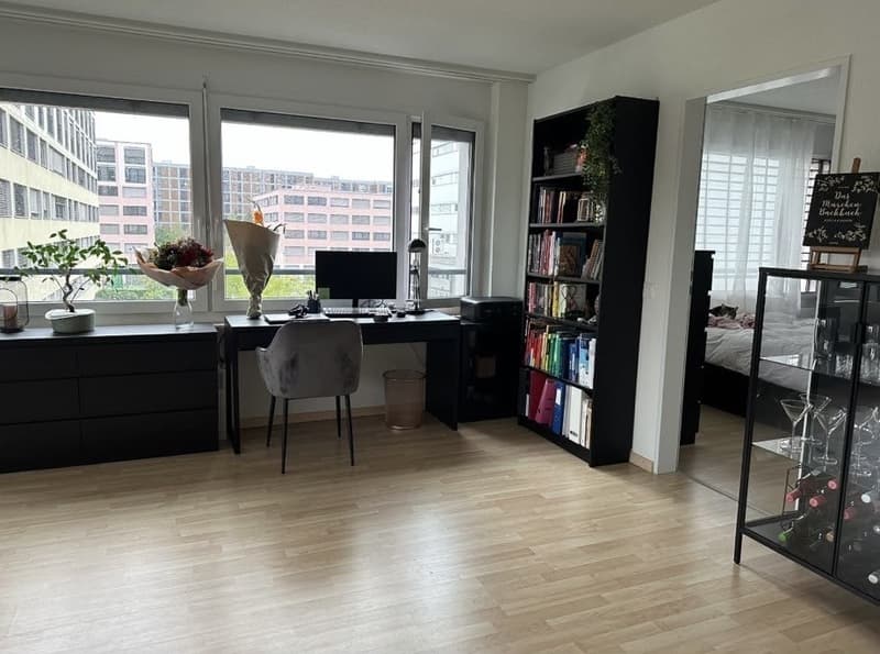 Helle 3.5 Zimmerwohnung in Zürich Seebach (2)