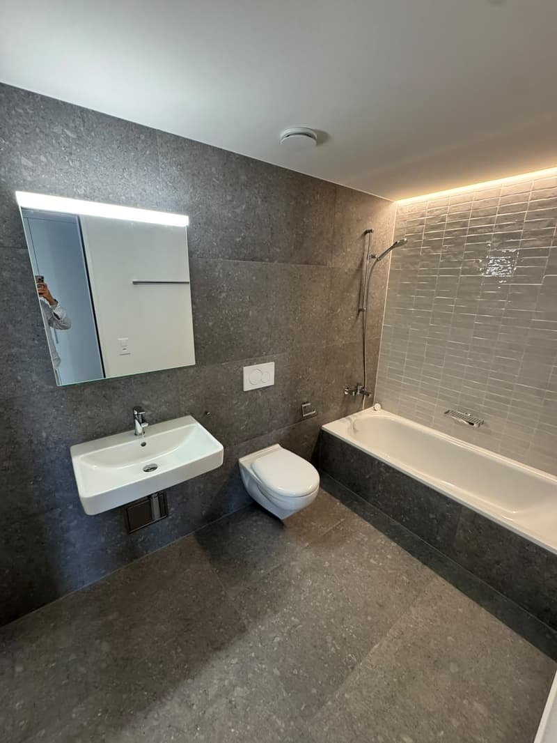 WG-Zimmer 12.6 m² in neuer 3.5-Zi-Wohnung, Tribschen Luzern, Erstbezug (6)