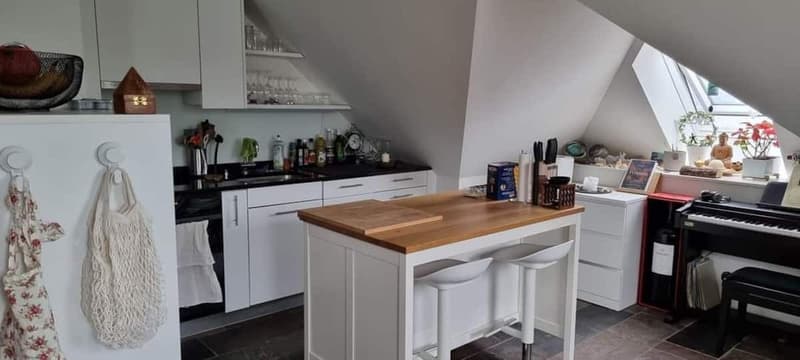 Temporäres Zimmer in Kilchberg mit Zugang zur Attikawohnung & Seeblick / ab 1.10.2026 - max. 31.12.2026 (evt. Option auf Verlängerung) (5)