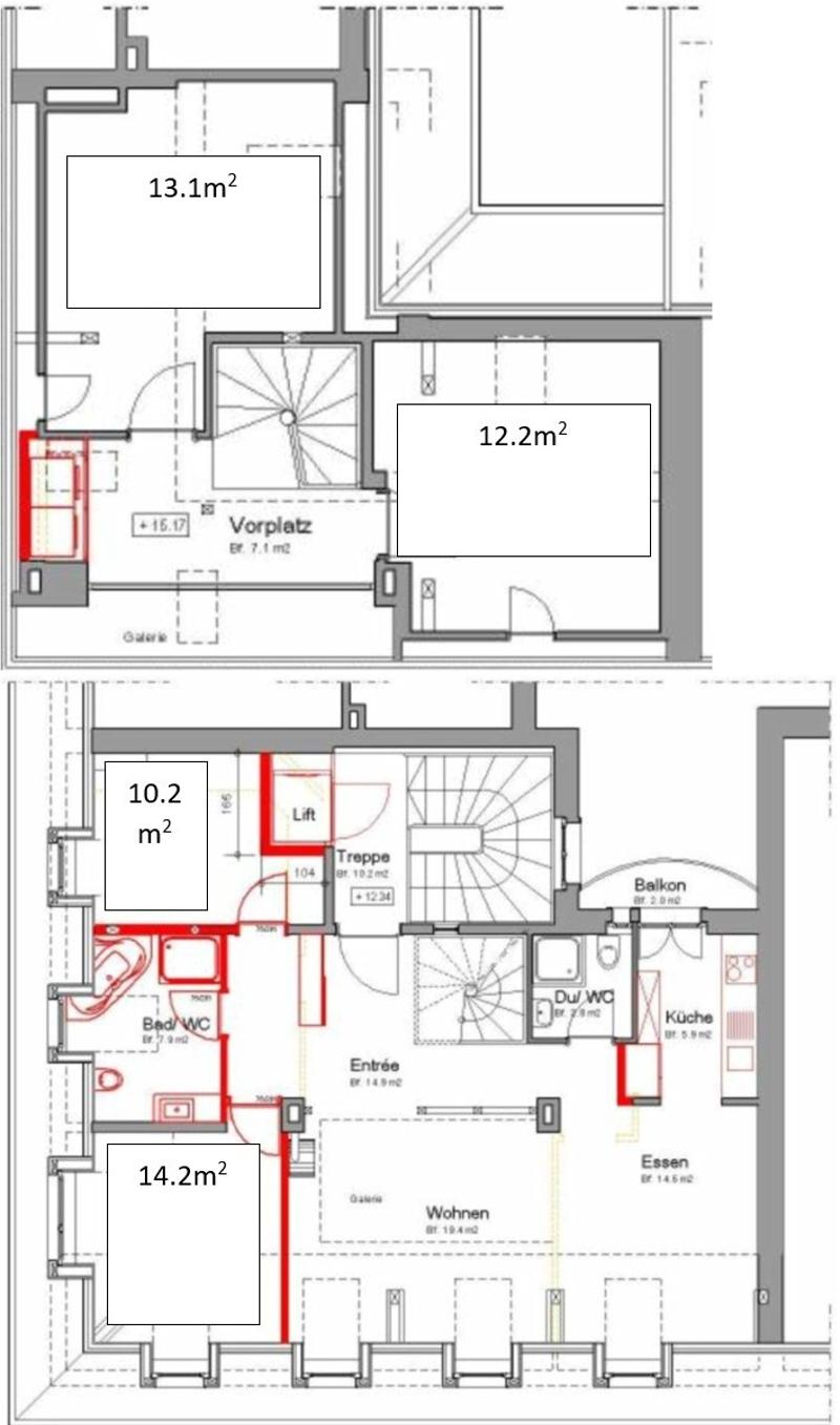 Schöne Maisonette in Gundeldingen (5)