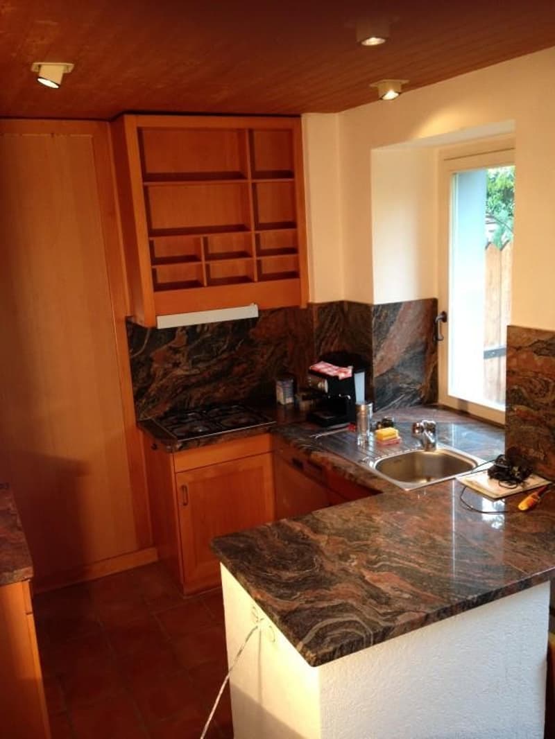 Appartement à louer à1815 Clarens/Montreux :10-15 octobre Bail à reprendre; 2,5 pièces,Rdc avec jardin (6)